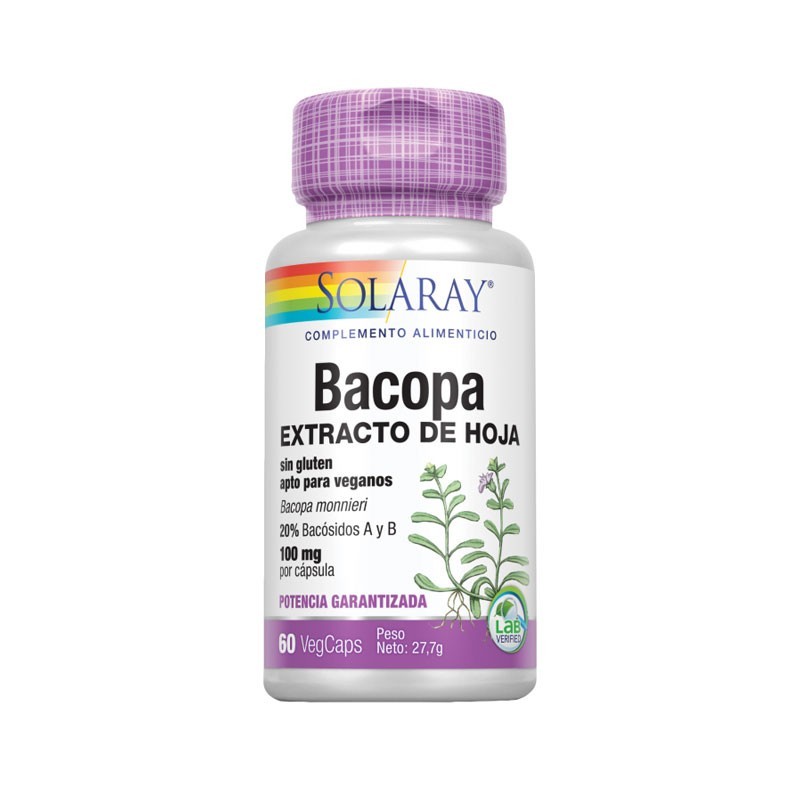 BACOPA 100 mg 60 vcaps