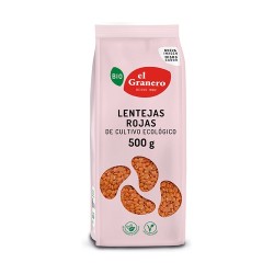 LENTEJAS ROJAS BIO 500 gr