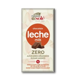 Chocolate leche Biter stevia 100gr