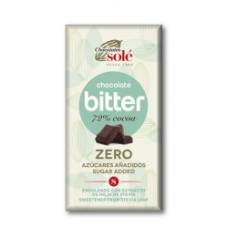 Chocolate Biter 72% stevia 100gr