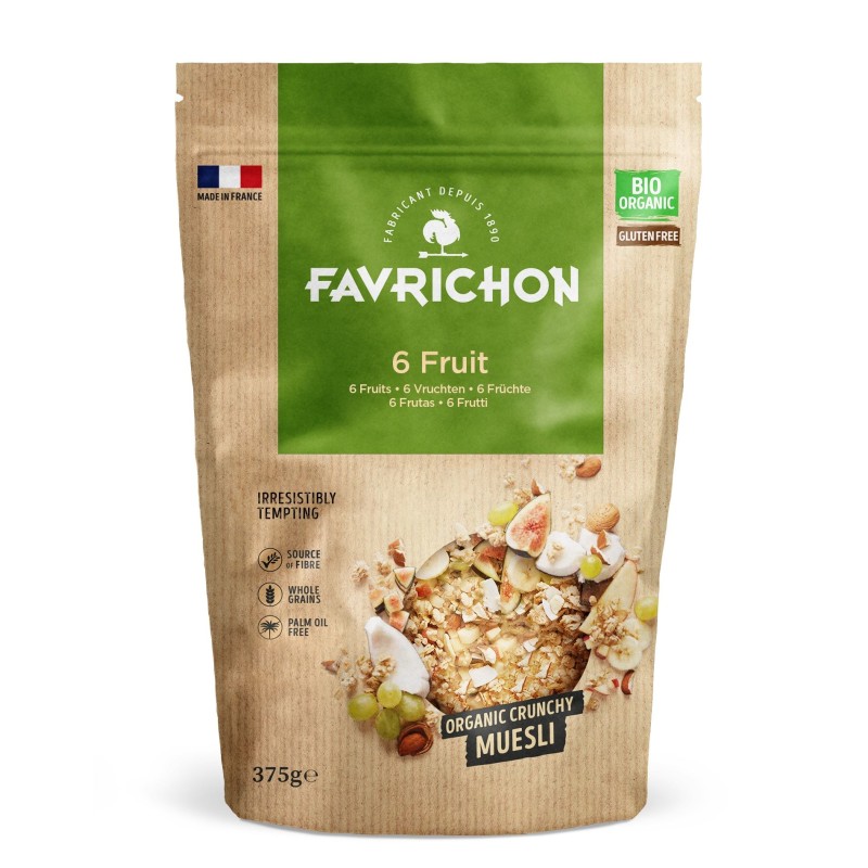 CRUNCHY MUESLI 6 FRUTAS 375g