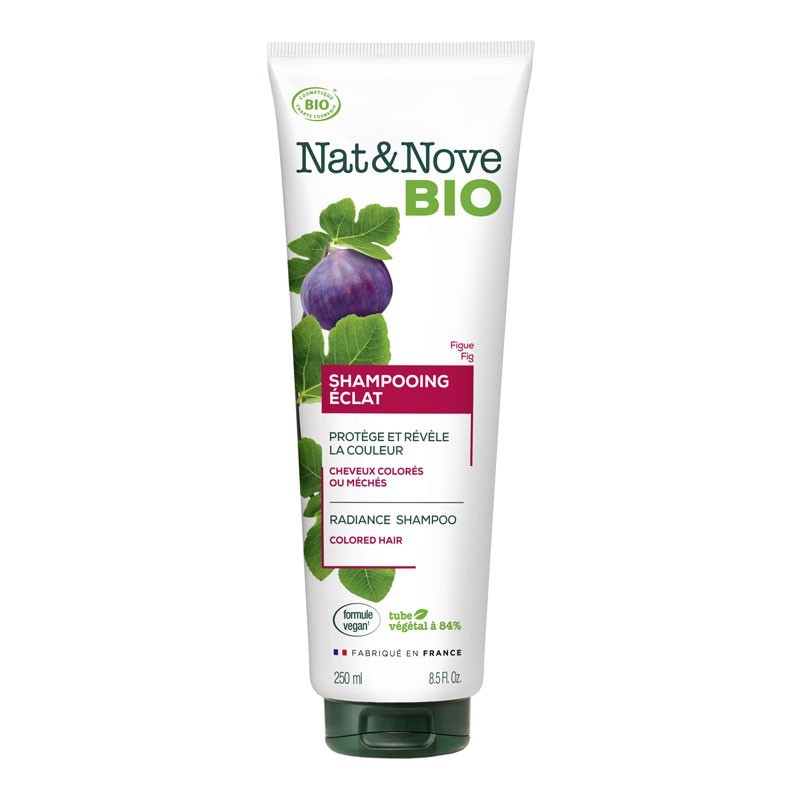 Champu brillo cabellos teñidos Bio 250ml Nat&Nove | Dietisur