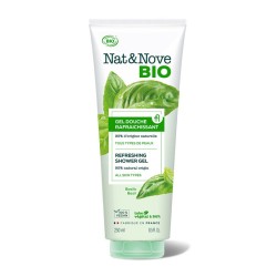 Gel de ducha Refrescante Bio 250ml Nat&Nove | Dietisur