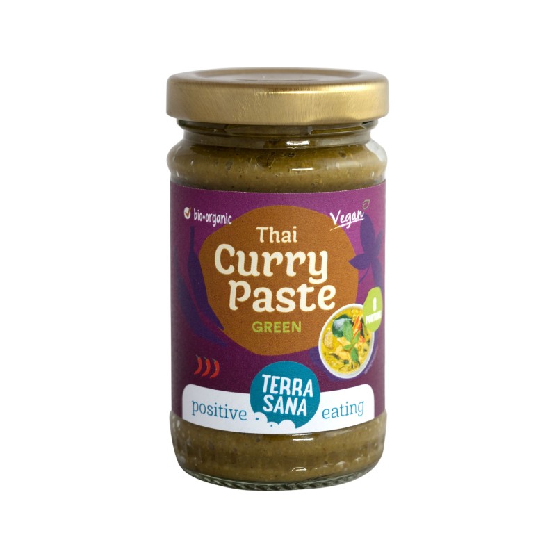PASTA CURRY VERDE BIO 120GR TERRASANA