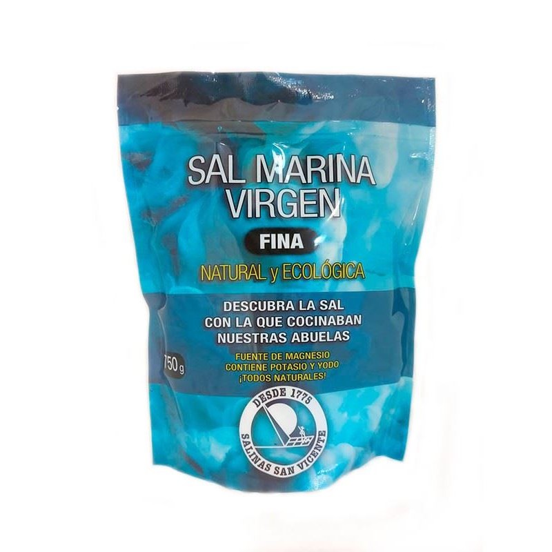 Sal Virgen Fina ECO 750 gr SAN VICENTE