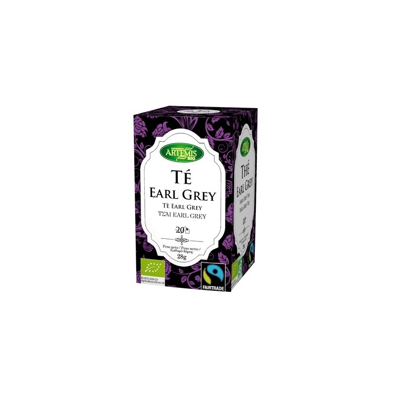 Te Early Grey BIO 20 filtros Artemis