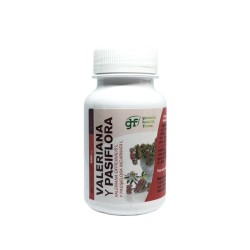 Valeriana y pasiflora 450mg 90 cápsulas GHF | Dietisur
