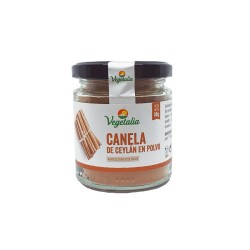 Canela de ceylan polvo bio 80g Vegetalia | Dietisur