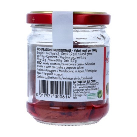 PURE UMEBOSHI 250G LA FINESTRA
