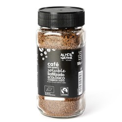 Cafe soluble liofilizado bio 100 g Alternativa 3 | Dietisur