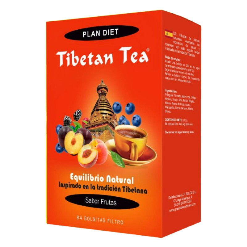 Te tibetano de frutas 90 filtros Tibetan Tea