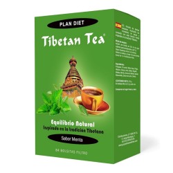 Te tibetano de menta 90 filtros Tibetan Tea