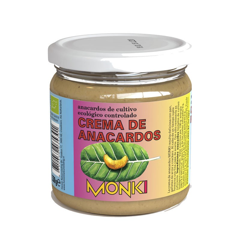 CREMA DE ANACARDOS MONKI 330 g BIO