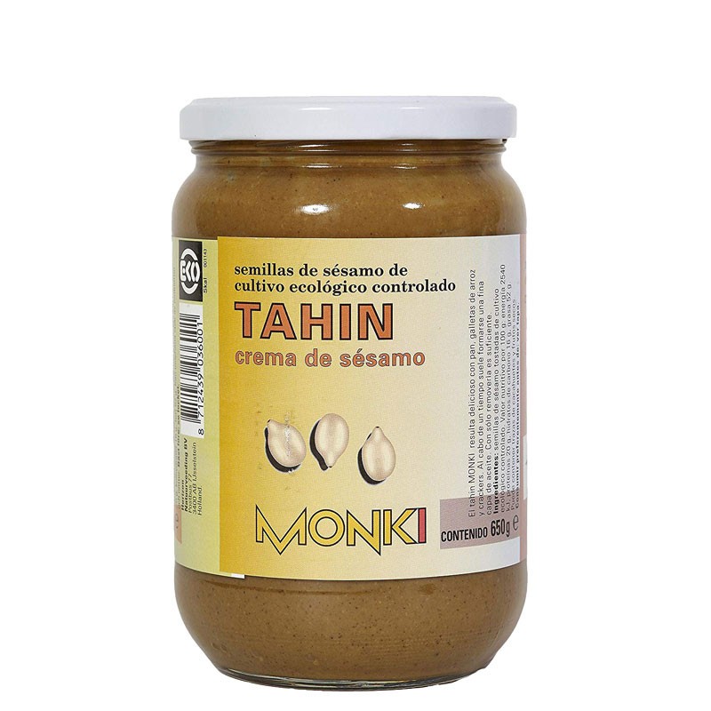 TAHIN MONKI SIN SAL 650 G BIO