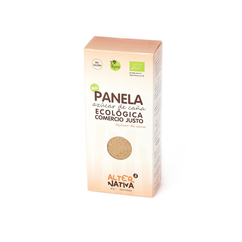 Azucar de caña panela de Ecuador bio 400 g Alternativa 3 | Dietisur