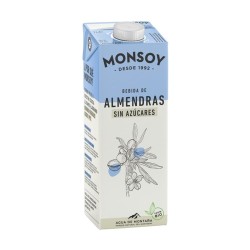 BEBIDA ALMENDRA S/A ECO 1L MONSOY