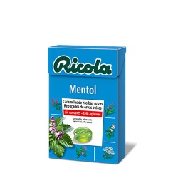 Caramelos mentol sin azucar 50 g Ricola