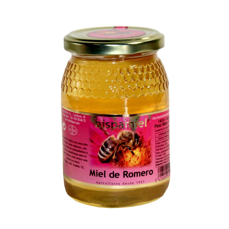 Miel de romero 500g Hispamiel | Dietisur