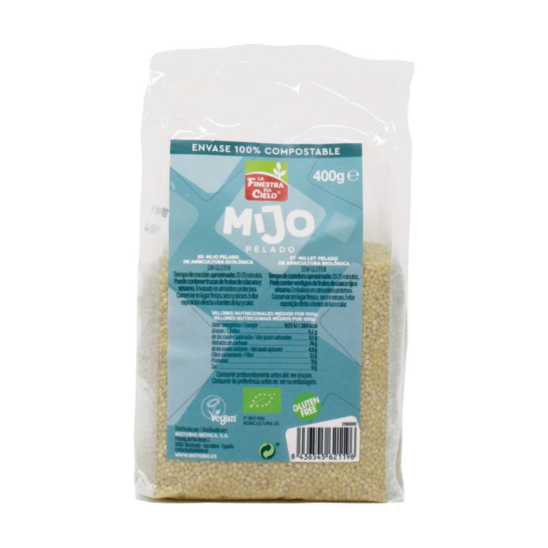 MIJO DESCASCARILLADO 500G BIO L.F