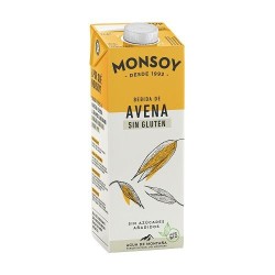 Bebida Avena 100% S/G ECO 1L MONSOY