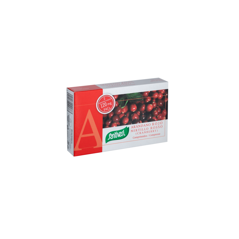 ARANDANO ROJO COMPRIMIDOS Santiveri 20 G