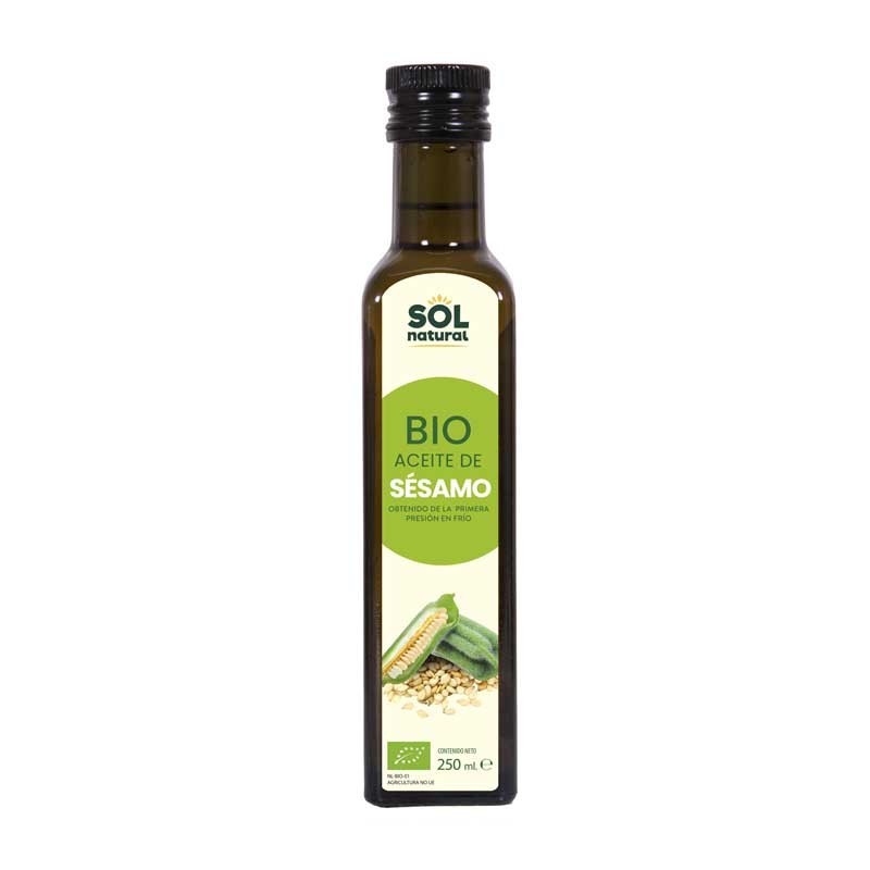 ACEITE DE SESAMO PEQUEÑO BIO 250 ml