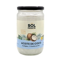 ACEITE DE COCO VIRGEN EXTRA GRANDE BIO 580 ml
