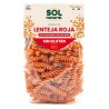 FUSILLI DE LENTEJA ROJA BIO SIN GLUTEN 300 g