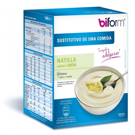 Crema limón ENVASE 1  Sobre 50gr BIFORM®