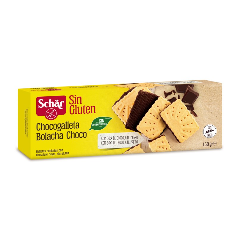 CHOCOGALLETA CHOCOLATE NEGRO 150 g