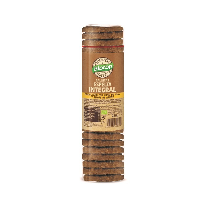 GALLETA ESPELTA INTEGRAL BIOCOP 260 G