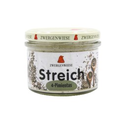 Pate vegetal de 4 pimientas bio 180 g Zwergenwiese