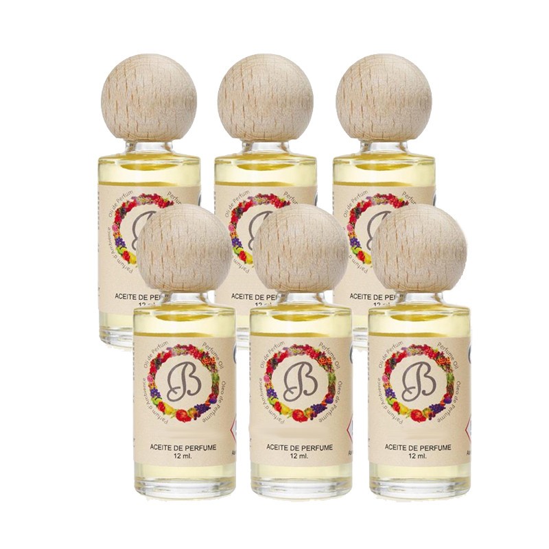 Botella Jazmin Blanco esencia 6x12ml