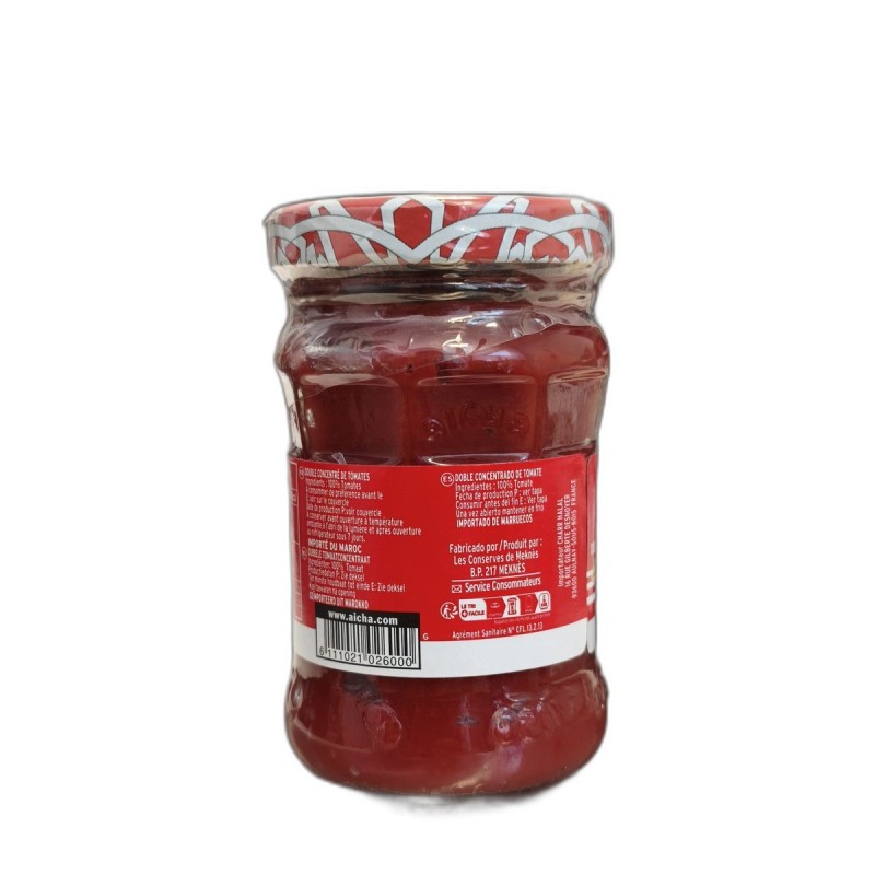 AICHA Doble concentrado de Tomate 210g Afnan