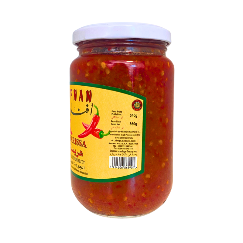 Harissa cristal 360g Afnan