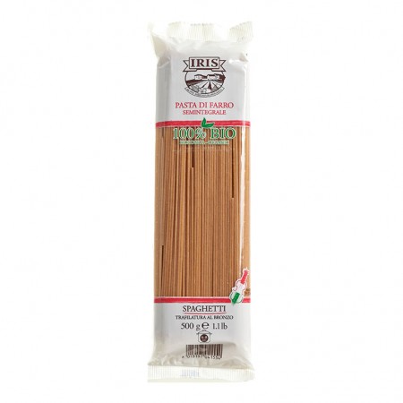 ESPAGUETI ESPELTA SEMI-INTEG. IRIS 500 G