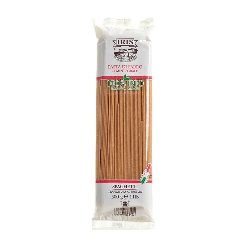 ESPAGUETI ESPELTA SEMI-INTEG. IRIS 500 G