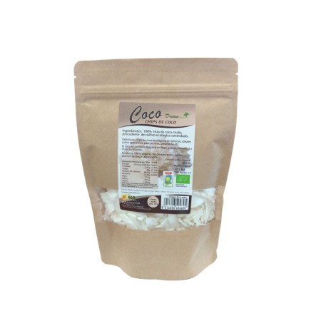 Chips de coco crudos bio 150 g Dream Foods | Dietisur