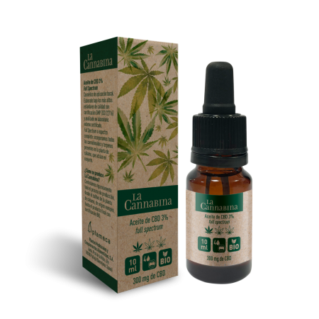 ACEITE CBD 3% 300 mg CBD 10 ml