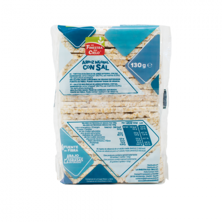 TORTITAS ARROZ CON SAL BIO 130g