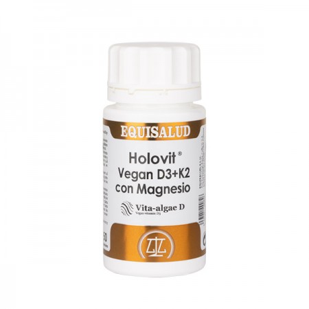 HOLOVIT VEGAN D3+K2 CON MAGNESIO 50 Cap