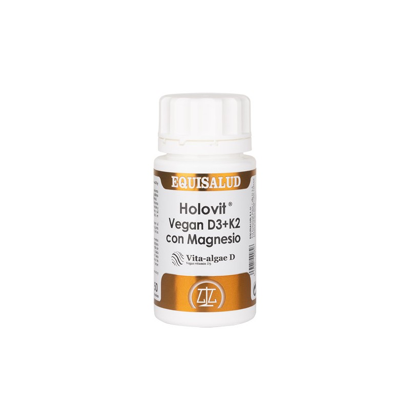 HOLOVIT VEGAN D3+K2 CON MAGNESIO 50 Cap