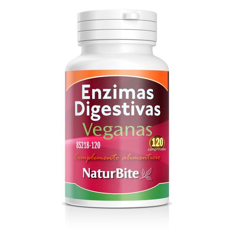 ENZIMAS DIGESTIVAS VEGANAS 120 Comp