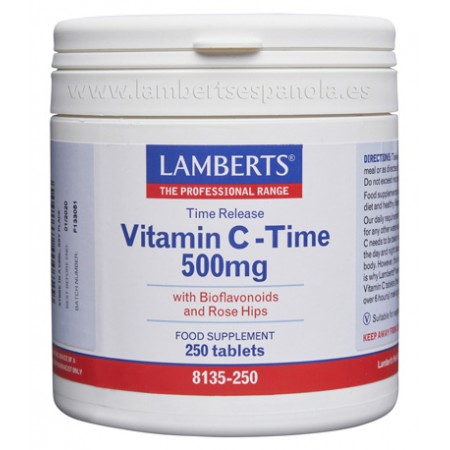 VITAMINA C 500 MG CON BIOFLAVONOIDES  250 Tabs
