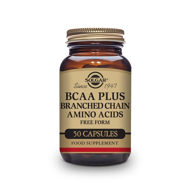 BCAA Plus 50 vcaps Solgar | Dietisur