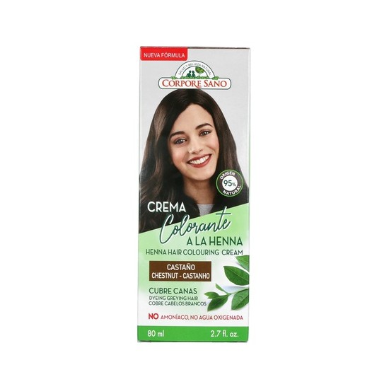 CREMA COLORANTE HENNA CANAS CASTAÑO C. SANO