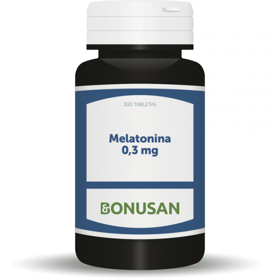 MELATONINA 0,3 MG 300 tabletas