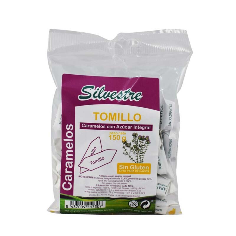 TOMILLO CARAMELOS 150 GR