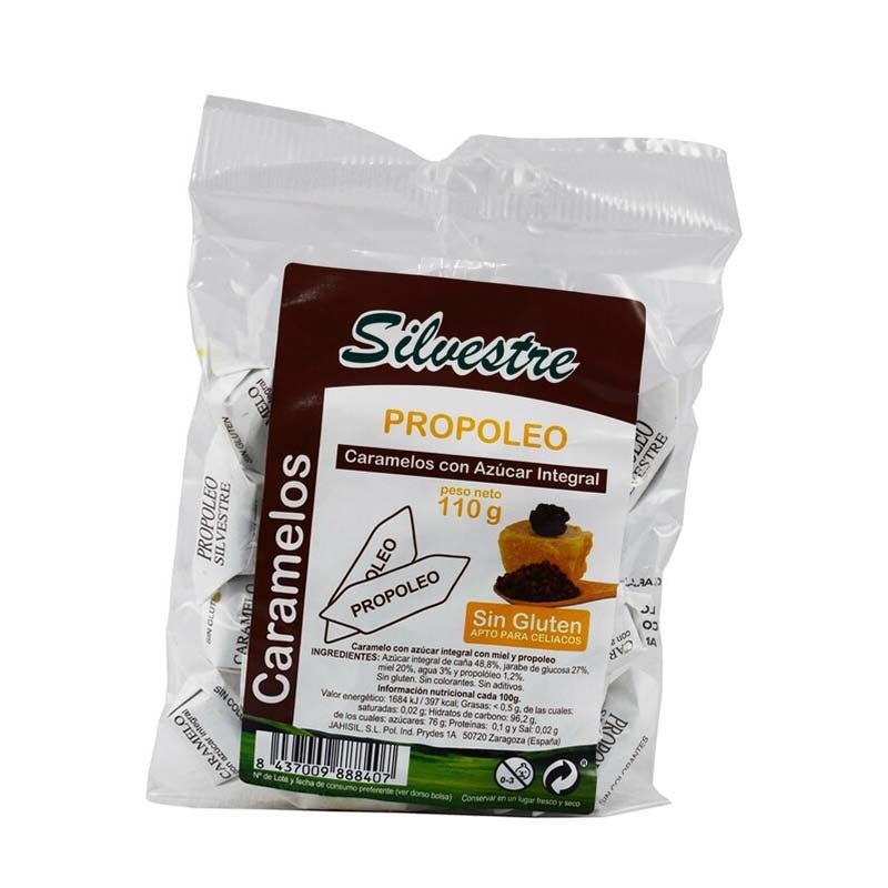 PROPOLEO CON MIEL CARAMELOS INTEG. 150GR.