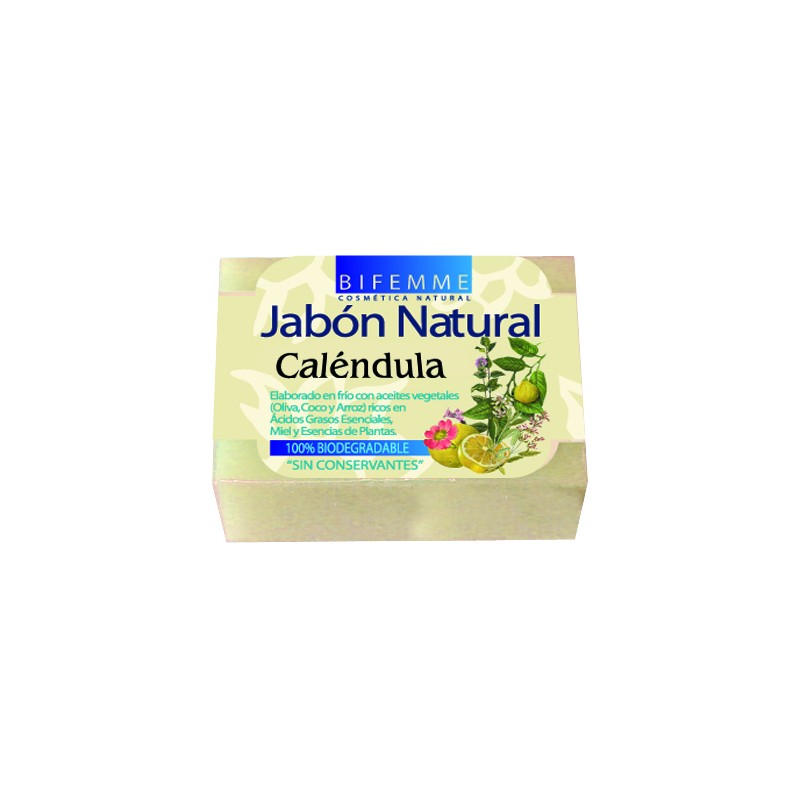 JABON NATURAL CALENDULA 100 gr